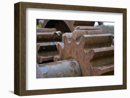 Gears II-Brian Moore-Framed Photographic Print