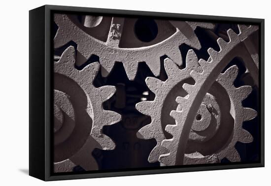 Gears Number 1-Steve Gadomski-Framed Premier Image Canvas