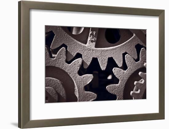 Gears Number 2-Steve Gadomski-Framed Photographic Print