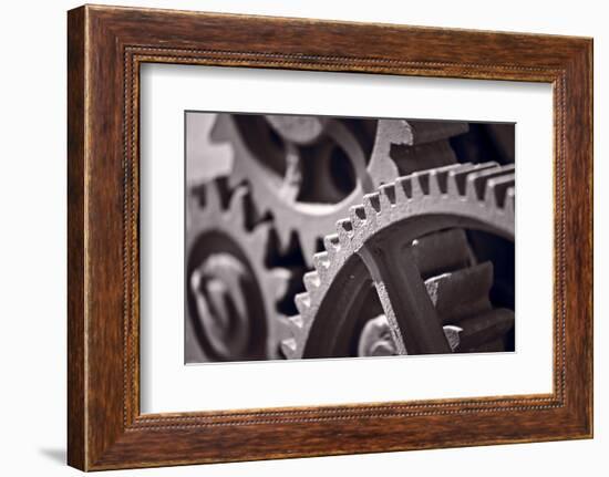 Gears Number 3-Steve Gadomski-Framed Photographic Print