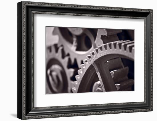 Gears Number 3-Steve Gadomski-Framed Photographic Print