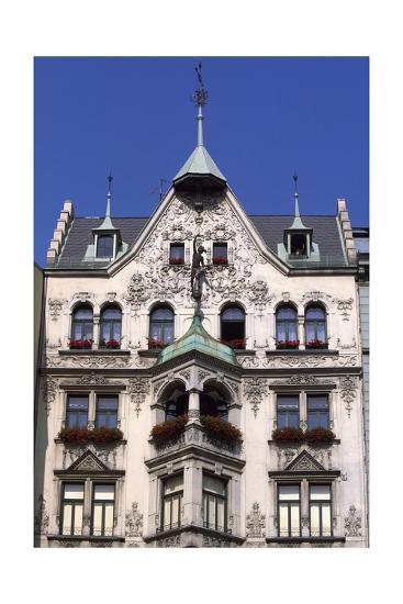 Gebruder Wild House 1897 Giclee Print By Arnold Heymann Artcom - 