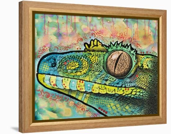 Gecko-Dean Russo-Framed Premier Image Canvas