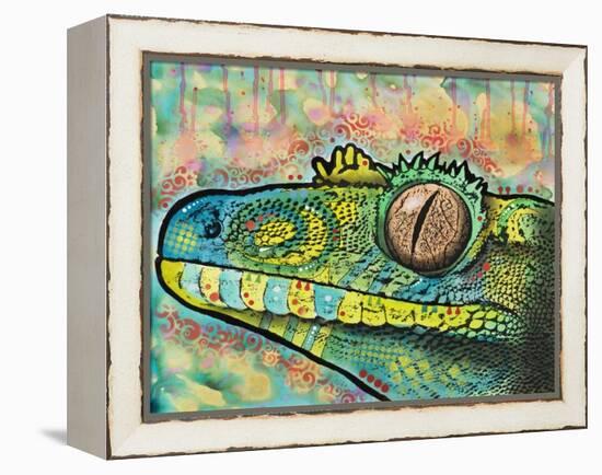 Gecko-Dean Russo-Framed Premier Image Canvas