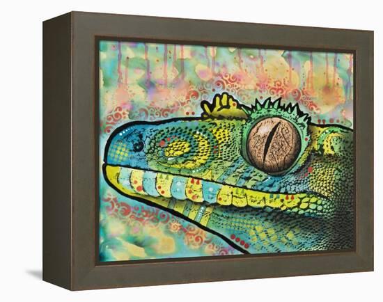 Gecko-Dean Russo-Framed Premier Image Canvas