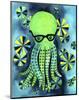 Geeky Octopus-My Zoetrope-Mounted Art Print