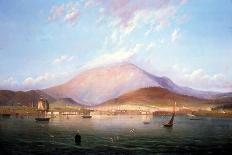 Hobart Town with Mount Wellington, Tasmania-Geelmuyden Bull Knud-Giclee Print