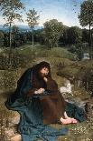 John the Baptist in the Wilderness, 1490-1495-Geertgen Tot Sint Jans-Framed Giclee Print