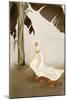Geese and Banana Tree-Koson Ohara-Mounted Giclee Print