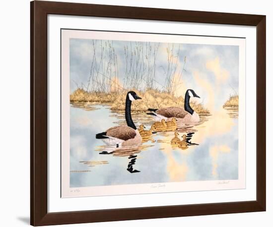 Geese Family-Chris Forrest-Framed Limited Edition