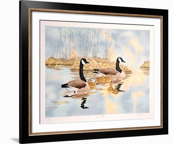 Geese Family-Chris Forrest-Framed Limited Edition