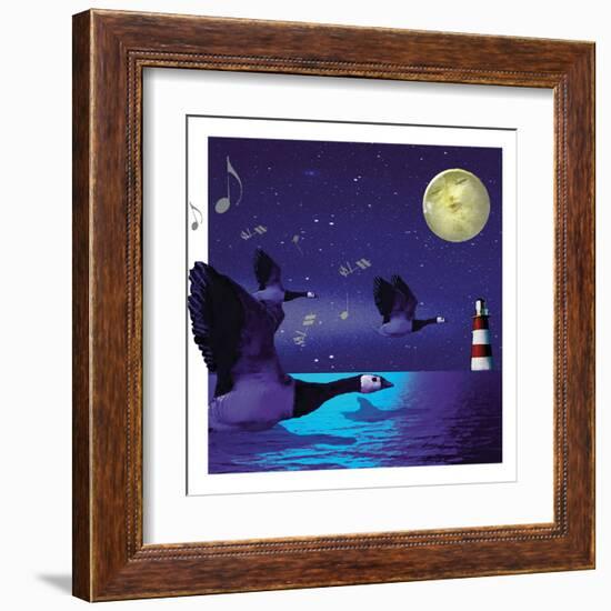 Geese Fly Home-Nancy Tillman-Framed Art Print