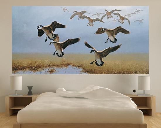 Geese Flying Indoor Outdoor Vinyl Wall Mural Art Com - Vinyl Wall Murals Canada Geese Flying Indoor Outdoor Vinyl Wall Mural Art Com - Vinyl Wall Murals Canada