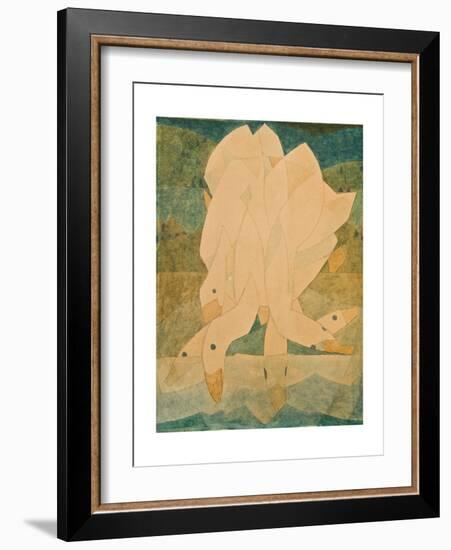 Geese-Claude Flight-Framed Giclee Print