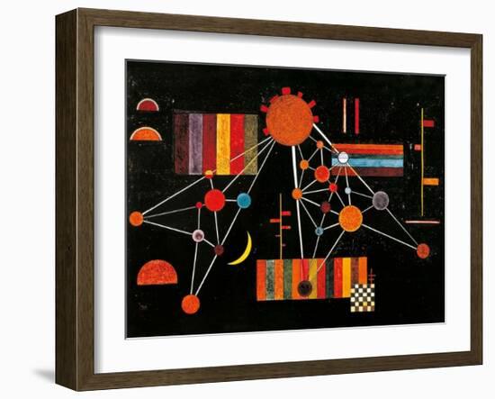 Geflecht von Oben no. 231, c.1927-Wassily Kandinsky-Framed Art Print