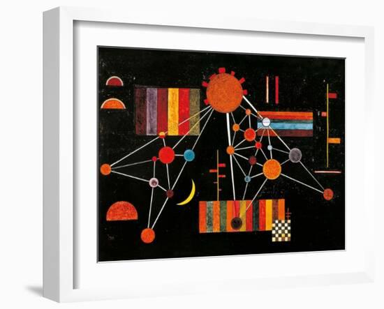 Geflecht von Oben no. 231, c.1927-Wassily Kandinsky-Framed Art Print