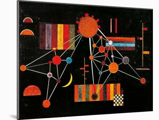 Geflecht von Oben no. 231, c.1927-Wassily Kandinsky-Mounted Art Print