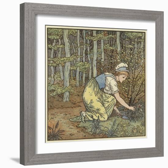 Gefunden-Walter Crane-Framed Giclee Print