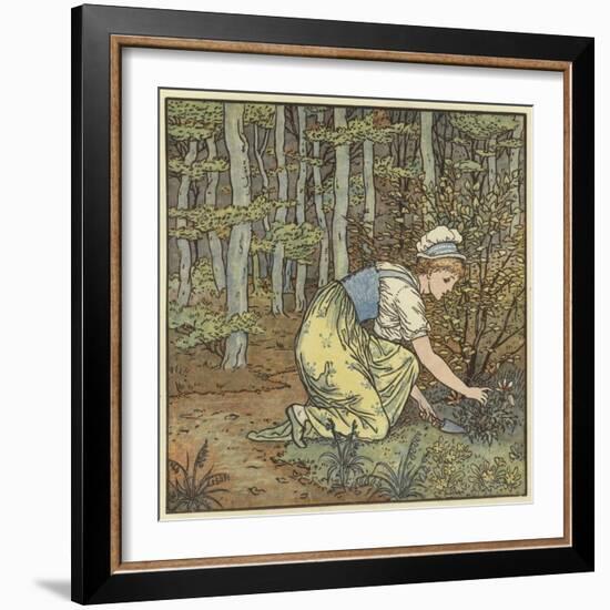 Gefunden-Walter Crane-Framed Giclee Print