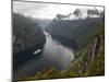 Geiranger Fjord, UNESCO World Heritage Site, More Og Romsdal, Norway, Scandinavia, Europe-Hans Peter Merten-Mounted Photographic Print