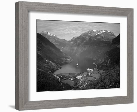 Geiranger Fjord, Western Fjords, Norway-Gavin Hellier-Framed Photographic Print