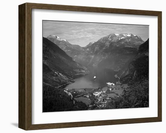 Geiranger Fjord, Western Fjords, Norway-Gavin Hellier-Framed Photographic Print