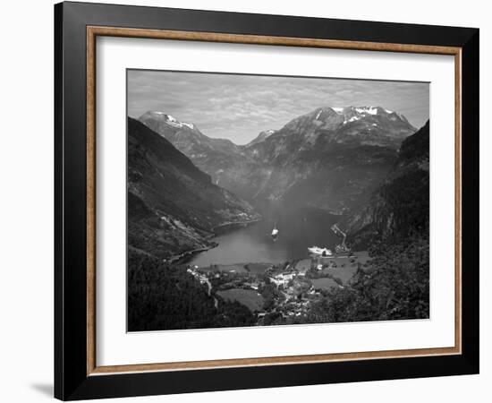 Geiranger Fjord, Western Fjords, Norway-Gavin Hellier-Framed Photographic Print