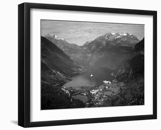 Geiranger Fjord, Western Fjords, Norway-Gavin Hellier-Framed Photographic Print