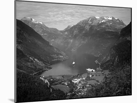 Geiranger Fjord, Western Fjords, Norway-Gavin Hellier-Mounted Photographic Print