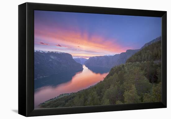 Geiranger Fjord-Viviane Fedieu Daniel-Framed Premier Image Canvas