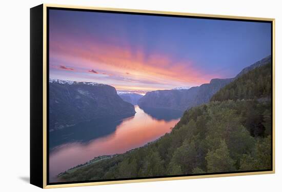 Geiranger Fjord-Viviane Fedieu Daniel-Framed Premier Image Canvas