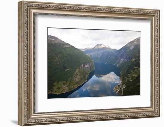 Geirangerfjord, Western Fjords, Norway-Peter Adams-Framed Photographic Print