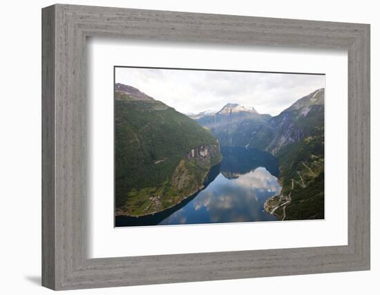 Geirangerfjord, Western Fjords, Norway-Peter Adams-Framed Photographic Print