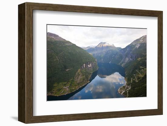 Geirangerfjord, Western Fjords, Norway-Peter Adams-Framed Photographic Print