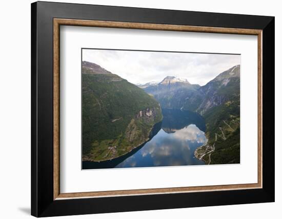 Geirangerfjord, Western Fjords, Norway-Peter Adams-Framed Photographic Print