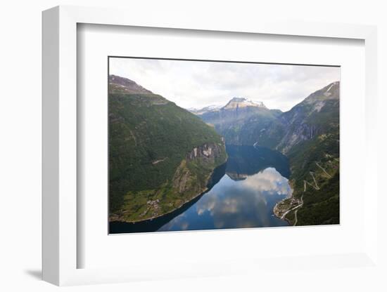 Geirangerfjord, Western Fjords, Norway-Peter Adams-Framed Photographic Print