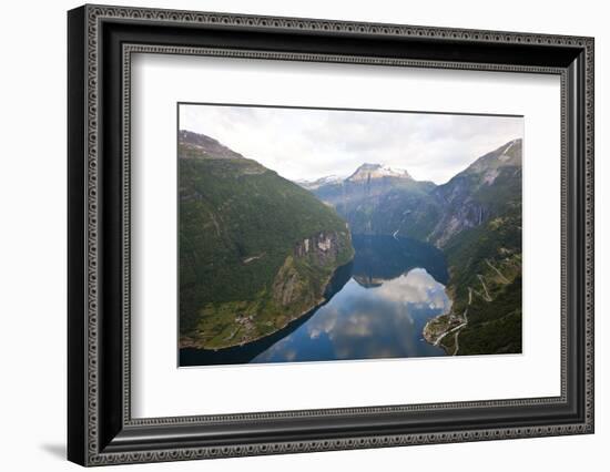 Geirangerfjord, Western Fjords, Norway-Peter Adams-Framed Photographic Print