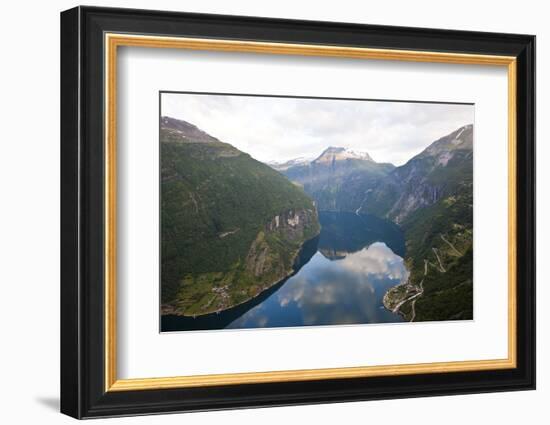 Geirangerfjord, Western Fjords, Norway-Peter Adams-Framed Photographic Print