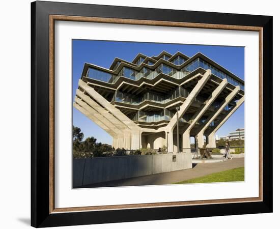 Geisel Library in University College San Diego, La Jolla, California, USA-Richard Cummins-Framed Photographic Print