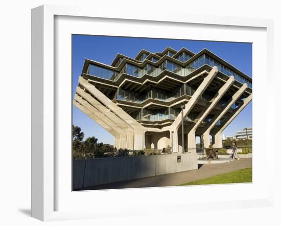 Geisel Library in University College San Diego, La Jolla, California, USA-Richard Cummins-Framed Photographic Print