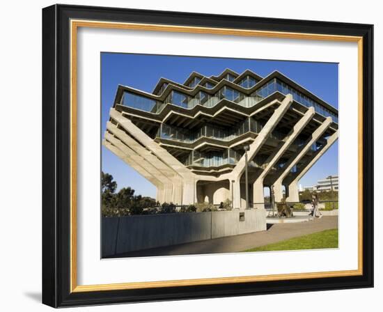 Geisel Library in University College San Diego, La Jolla, California, USA-Richard Cummins-Framed Photographic Print