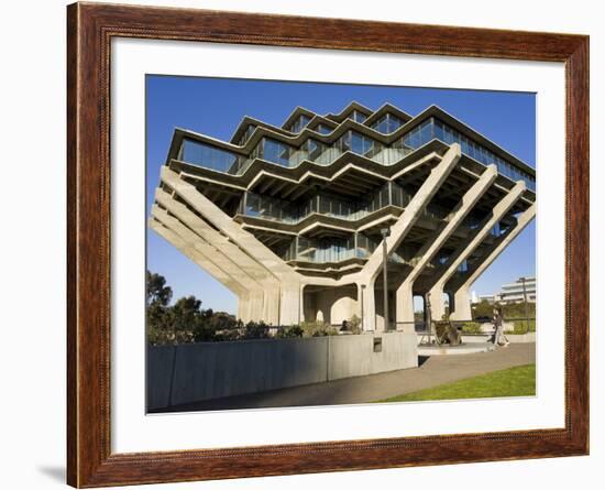 Geisel Library in University College San Diego, La Jolla, California, USA-Richard Cummins-Framed Photographic Print