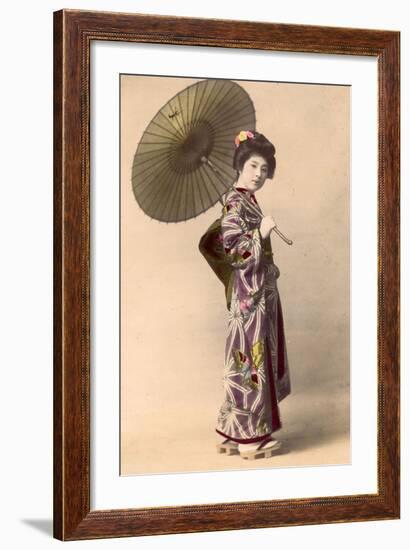 Geisha, C.1900-null-Framed Photographic Print