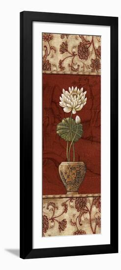 Geisha Garden III-Charlene Audrey-Framed Art Print