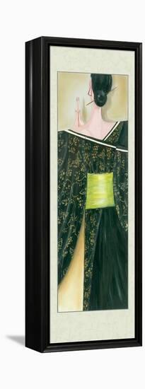 Geisha Girl III-Julia Hawkins-Framed Stretched Canvas