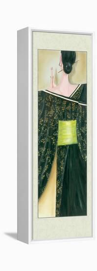 Geisha Girl III-Julia Hawkins-Framed Stretched Canvas