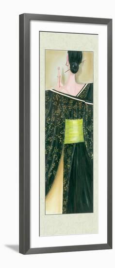 Geisha Girl III-Julia Hawkins-Framed Art Print