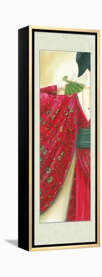 Geisha Girl  IV-Julia Hawkins-Framed Stretched Canvas