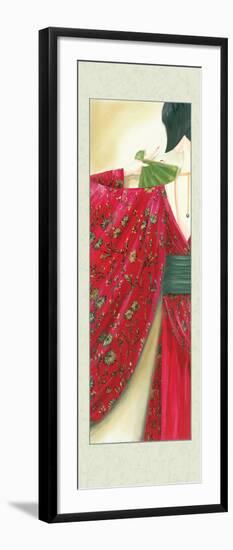 Geisha Girl  IV-Julia Hawkins-Framed Art Print