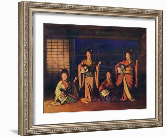 'Geisha Girls', 1903-Mortimer L Menpes-Framed Giclee Print